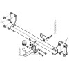 ZB101A ZINCAR Полностью оцинкованный фаркоп на BMW X5 E70 2007-2013, X5 F15 2013-2018, BMW X6 F16 2014-2019, кроме моделей с M-пакетом. Невидимый вырез бампера. Тип шара: A. Нагрузки: 2000/100 кг, масса фаркопа 16,7 кг (без электрики в комплекте)
