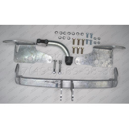 T060A GALIA Полностью оцинкованный фаркоп на Toyota Corolla E15 седан 2007-2013. Подрозетник убирается за бампер. Тип шара: A. Невидимый вырез бампера. Нагруз