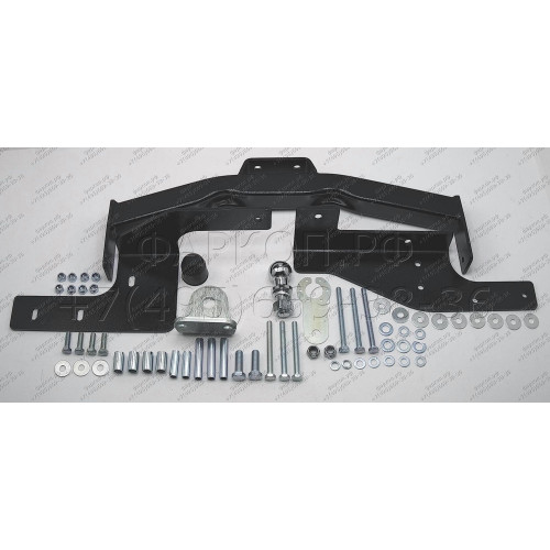 93102-FE MOTODOR Фаркоп с оцинкованным шаром на Haval H5 2020-2021, Great Wall Hover H3 New 2014-2016, Great Wall Hover H3 2010-2016, Great Wall Hover H5 2011-2016 без подрезки бампера. Тип шара: FE. Нагрузки: 2000/100 кг, масса фаркопа 21,8 кг (без элект