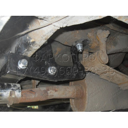 3806-A ORIS Фаркоп на ГАЗ Волга 3110 1997-2005, ГАЗ Волга 31105 седан (двигатель Chrysler) 2003-2021 без подрезки бампера. Тип шара: A. Нагрузки: 1300/75 кг, масса фаркоп