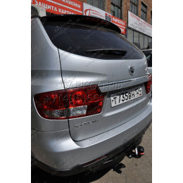 6452-A ORIS Фаркоп на SsangYong Kyron 2005-2016 без выреза в бампере. Тип шара: A. Нагрузки: 1500/75 кг, масса фаркопа 20,5 кг (без электрики в комплекте)