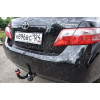 3056-A ORIS Фаркоп на Toyota Camry седан 2006-2011, 2011-2017. Необходима подрезка бампера. Тип шара: A. Нагрузки: 1500/50 кг, масса фаркопа 14 кг (без электрики в комплекте)
