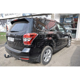 6311-A ORIS Фаркоп на Subaru Forester 2013-2018. Необходима подрезка бампера. Тип шара: A. Нагрузки: 1500/50 кг, масса фаркопа 16,7 кг (без электрики в комплекте)