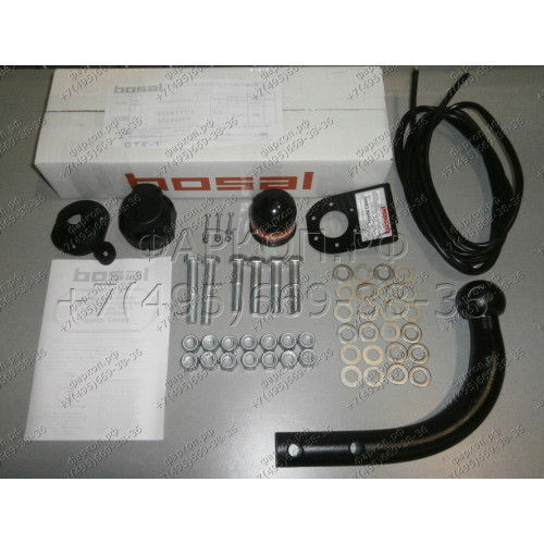 3056-A ORIS Фаркоп на Toyota Camry седан 2006-2011, 2011-2017. Необходима подрезка бампера. Тип шара: A. Нагрузки: 1500/50 кг, масса фаркопа 14 кг (без электрики в комплекте)