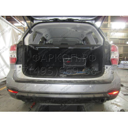 6311-A ORIS Фаркоп на Subaru Forester 2013-2018. Необходима подрезка бампера. Тип шара: A. Нагрузки: 1500/50 кг, масса фаркопа 16,7 кг (без электрики в комплекте)