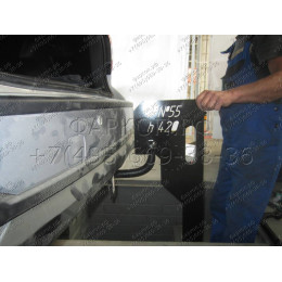 6311-A ORIS Фаркоп на Subaru Forester 2013-2018. Необходима подрезка бампера. Тип шара: A. Нагрузки: 1500/50 кг, масса фаркопа 16,7 кг (без электрики в комплекте)