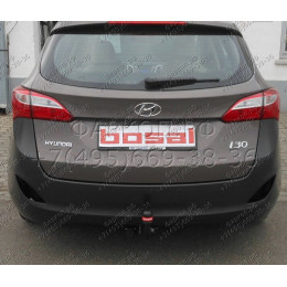 6756-A ORIS Фаркоп на Kia Ceed универсал 2012-2018, Hyundai i30 универсал 2012-2019. Необходима подрезка бампера. Тип шара: A. Нагрузки: 1500/75 кг, масса фаркопа 16,8 кг (