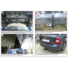 F.1811.001 BERG Фаркоп на Ford Focus 2 седан 2005-2011, Focus 3 седан 2011-2019 без подрезки бампера. Тип шара: A. Нагрузки: 1500/75 кг, масса фаркопа 17,4 кг (без электрики в комплекте)