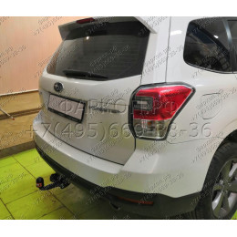 SU 06 AVTOS Фаркоп на Subaru Forester 1997-2008 без подрезки бампера. Тип шара: A. Нагрузки: 1500/75 кг, масса фаркопа 18,5 кг (без электрики в комплекте)