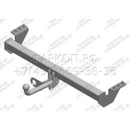 SY 010 AVTOS Фаркоп на SsangYong Actyon 2006-2011 без подрезки бампера. Тип шара: A. Нагрузки: 1200/75 кг, масса фаркопа 14,5 кг (без электрики в комплекте)