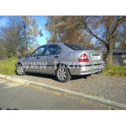 H-030 STEINHOF Фаркоп на Honda Civic хетчбек 5 дверей 1995-2000, Honda Concerto хетчбек 3/5 дверей 1990-1994, Rover 400 хетчбек 5 дверей 05/1995-12/1999. Требуется подрезка бампера. Т