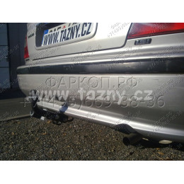 H-030 STEINHOF Фаркоп на Honda Civic хетчбек 5 дверей 1995-2000, Honda Concerto хетчбек 3/5 дверей 1990-1994, Rover 400 хетчбек 5 дверей 05/1995-12/1999. Требуется подрезка бампера. Т