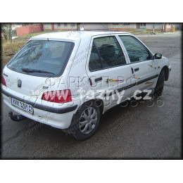 C-105 STEINHOF Фаркоп на Citroen Saxo хетчбек 3/5 дверей 04/1996-2004, Peugeot 106 хетчбек 3/5 дверей 05/1996-2004 без снятия и подрезки бампера. Тип шара: H (сварное креплен