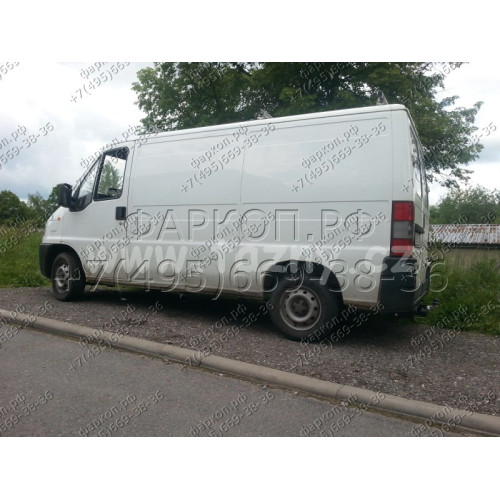 F-062 STEINHOF Фаркоп на FIAT Ducato фургон, микроавтобус, шасси 03/1994-06/1999, 07/1999-12/2002, 2003-2006, Peugeot Boxer фургон, микроавтобус, шасси 03/1994-06/1999, 07/1999-12/2002, 2003-2006, Citroen Jumper фургон, микроавтобус, шасси 03/1994-06/1999