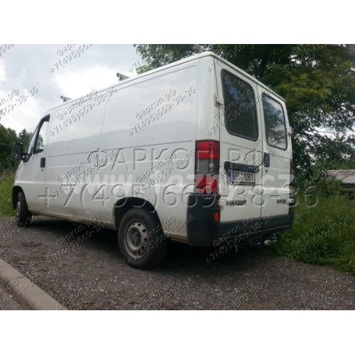 F-062 STEINHOF Фаркоп на FIAT Ducato фургон, микроавтобус, шасси 03/1994-06/1999, 07/1999-12/2002, 2003-2006, Peugeot Boxer фургон, микроавтобус, шасси 03/1994-06/1999, 07/1999-12/2002, 2003-2006, Citroen Jumper фургон, микроавтобус, шасси 03/1994-06/1999