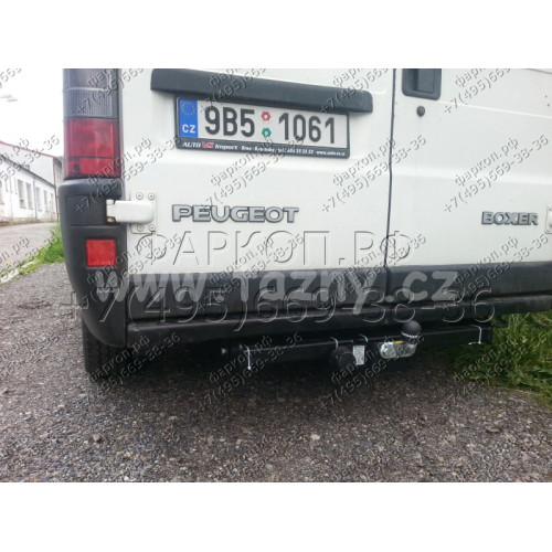 F-062 STEINHOF Фаркоп на FIAT Ducato фургон, микроавтобус, шасси 03/1994-06/1999, 07/1999-12/2002, 2003-2006, Peugeot Boxer фургон, микроавтобус, шасси 03/1994-06/1999, 07/1999-12/2002, 2003-2006, Citroen Jumper фургон, микроавтобус, шасси 03/1994-06/1999