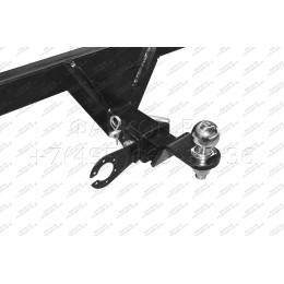 MAS-10-991122.00 PT GROUP Фаркоп на Mitsubishi ASX 2010-2022 без подрезки бампера. Тип шара: E (легкосъемный шар под квадрат). Нагрузки: 1600/80 кг, масса фаркопа 17 кг (б