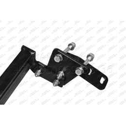 MAS-10-991122.00 PT GROUP Фаркоп на Mitsubishi ASX 2010-2022 без подрезки бампера. Тип шара: E (легкосъемный шар под квадрат). Нагрузки: 1600/80 кг, масса фаркопа 17 кг (б