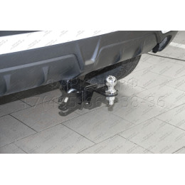 MAS-10-991122.00 PT GROUP Фаркоп на Mitsubishi ASX 2010-2022 без подрезки бампера. Тип шара: E (легкосъемный шар под квадрат). Нагрузки: 1600/80 кг, масса фаркопа 17 кг (б