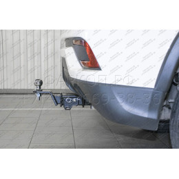 MAS-10-991122.00 PT GROUP Фаркоп на Mitsubishi ASX 2010-2022 без подрезки бампера. Тип шара: E (легкосъемный шар под квадрат). Нагрузки: 1600/80 кг, масса фаркопа 17 кг (б