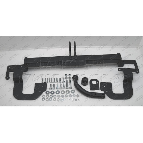 2558-A ORIS Фаркоп на Citroen Spacetourer 2016-, Peugeot Traveller 2016-, Citroen Jumpy 2016-, Peugeot Expert 2016-, Toyota Proace 2016-, Opel Zafira Life 2019-, Opel Vivaro 2019- без выреза в бампере. Тип шара: A. Нагрузки: 2500/100 кг, масса фаркопа 22,