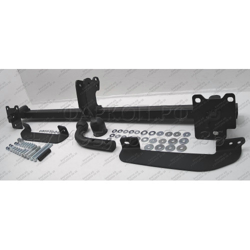 2626-A ORIS Фаркоп на FIAT Doblo 2001-2010. Необходима подрезка бампера. Тип шара: A. Нагрузки: 1300/50 кг, масса фаркопа 16,2 кг (без электрики в комплекте)