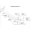 2626-A ORIS Фаркоп на FIAT Doblo 2001-2010. Необходима подрезка бампера. Тип шара: A. Нагрузки: 1300/50 кг, масса фаркопа 16,2 кг (без электрики в комплекте)