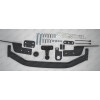 3016-F ORIS Фаркоп на Toyota Land Cruiser Prado J120 2003-2010, J150 2010-2023, Toyota 4runner 2002-2009 без выреза в бампере. Тип шара: F. Нагрузки: 2000/120 кг, масса фаркопа 20 кг (без электрики в комплекте)