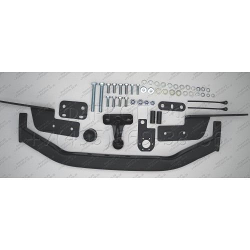 3016-F ORIS Фаркоп на Toyota Land Cruiser Prado J120 2003-2010, J150 2010-2023, Toyota 4runner 2002-2009 без выреза в бампере. Тип шара: F. Нагрузки: 2000/120 кг, масса фаркопа 20 кг (без электрики в комплекте)