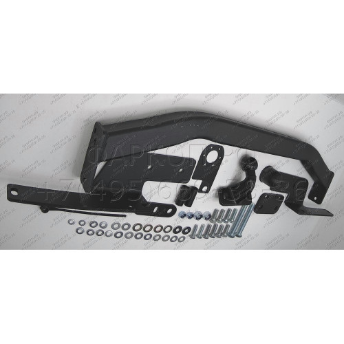 3016-F ORIS Фаркоп на Toyota Land Cruiser Prado J120 2003-2010, J150 2010-2023, Toyota 4runner 2002-2009 без выреза в бампере. Тип шара: F. Нагрузки: 2000/120 кг, масса фаркопа 20 кг (без электрики в комплекте)