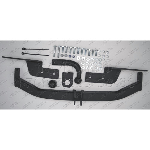 3062-A ORIS Фаркоп на Toyota Land Cruiser Prado J150 2010-2023, Toyota Land Cruiser Prado J120 2002-2009, Lexus GX 460 2010-2014 без выреза в бампере. Тип шара: A. Нагрузки: 1500/75 кг, масса фаркопа 17,1 кг (без электрики в комплекте)