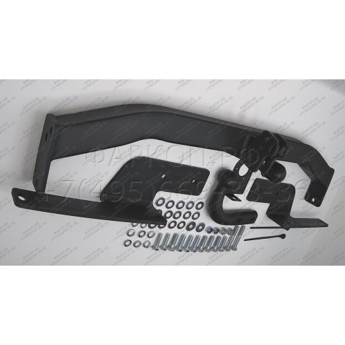 3062-A ORIS Фаркоп на Toyota Land Cruiser Prado J150 2010-2023, Toyota Land Cruiser Prado J120 2002-2009, Lexus GX 460 2010-2014 без выреза в бампере. Тип шара: A. Нагрузки: 1500/75 кг, масса фаркопа 17,1 кг (без электрики в комплекте)