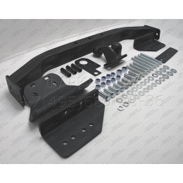 4126-F ORIS Фаркоп на Mitsubishi Pajero Sport 1998-2008, Montero Sport 1998-2008 без выреза в бампере. Тип шара: F. Нагрузки: 2000/100 кг, масса фаркопа 18,9 кг (без электрики в комп