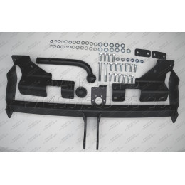 4152-A ORIS Фаркоп на Mitsubishi Outlander 2003-2006, Mitsubishi Airtrek 2003-2006 без выреза в бампере. Тип шара: A. Нагрузки: 1500/75 кг, масса фаркопа 20 кг (без электрики в комп