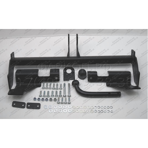 4152-A ORIS Фаркоп на Mitsubishi Outlander 2003-2006, Mitsubishi Airtrek 2003-2006 без выреза в бампере. Тип шара: A. Нагрузки: 1500/75 кг, масса фаркопа 20 кг (без электрики в комплекте)