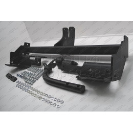4152-A ORIS Фаркоп на Mitsubishi Outlander 2003-2006, Mitsubishi Airtrek 2003-2006 без выреза в бампере. Тип шара: A. Нагрузки: 1500/75 кг, масса фаркопа 20 кг (без электрики в комп