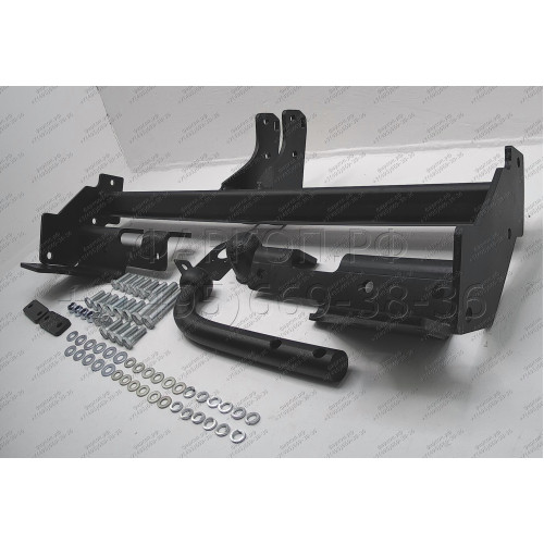 4152-A ORIS Фаркоп на Mitsubishi Outlander 2003-2006, Mitsubishi Airtrek 2003-2006 без выреза в бампере. Тип шара: A. Нагрузки: 1500/75 кг, масса фаркопа 20 кг (без электрики в комплекте)