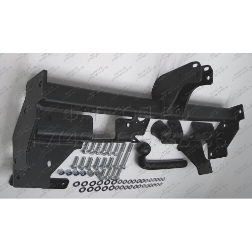 4152-A ORIS Фаркоп на Mitsubishi Outlander 2003-2006, Mitsubishi Airtrek 2003-2006 без выреза в бампере. Тип шара: A. Нагрузки: 1500/75 кг, масса фаркопа 20 кг (без электрики в комплекте)
