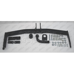 4334-A ORIS Фаркоп на Nissan Primera хетчбек/седан 2002-2009. Необходима подрезка бампера. Тип шара: A. Нагрузки: 1500/75 кг, масса фаркопа 13,4 кг (без электрики в 