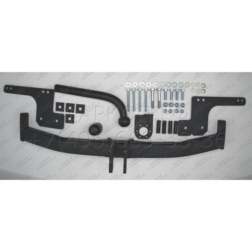 4374-A ORIS Фаркоп на Nissan Terrano 2014-2022, Renault Duster 2015-2021, 2021-2022, Renault Kaptur 2016-2022. Необходима подрезка бампера. Тип шара: A. Нагрузки: 1500/75 кг, масса фаркопа 17,1 кг (без электрики в комплекте)