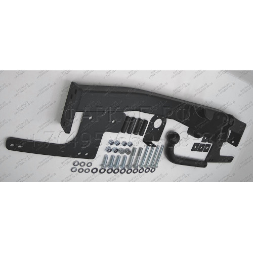 4374-A ORIS Фаркоп на Nissan Terrano 2014-2022, Renault Duster 2015-2021, 2021-2022, Renault Kaptur 2016-2022. Необходима подрезка бампера. Тип шара: A. Нагрузки: 1500/75 кг, масса фаркопа 17,1 кг (без электрики в комплекте)