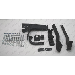 5608-A ORIS Фаркоп на Газель 3302 борт, 33023 (фермер с двойной кабиной), не подходит для удлиненной базы 1997-, Газель NEXT бортовая (стандартная база) 2013-20