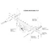 6303-A ORIS Фаркоп на Subaru Forester 2008-2013 без выреза в бампере. Тип шара: A. Нагрузки: 1500/50 кг, масса фаркопа 16,5 кг (без электрики в комплекте)