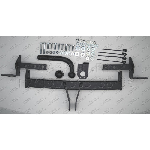 6303-A ORIS Фаркоп на Subaru Forester 2008-2013 без выреза в бампере. Тип шара: A. Нагрузки: 1500/50 кг, масса фаркопа 16,5 кг (без электрики в комплекте)