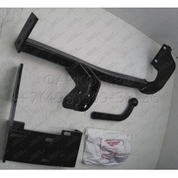 7360 Трейлер Фаркоп для Hyundai Santa Fe 2018-2021, Kia Sorento Prime 2015-2020 (турбодизель 2.2, 4WD). Требуется подрезка бампера. Тип шара: A. Нагрузки: 1100/50 кг, масса фарк