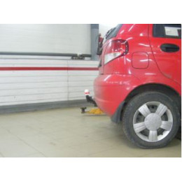 7420 Трейлер Фаркоп для Daewoo Matiz 2000-2015, Ravon Matiz 2015-2016. Требуется подрезка бампера. Тип шара: A. Нагрузки: 750/35 кг, масса фаркопа 6,4 кг. Для установки ф