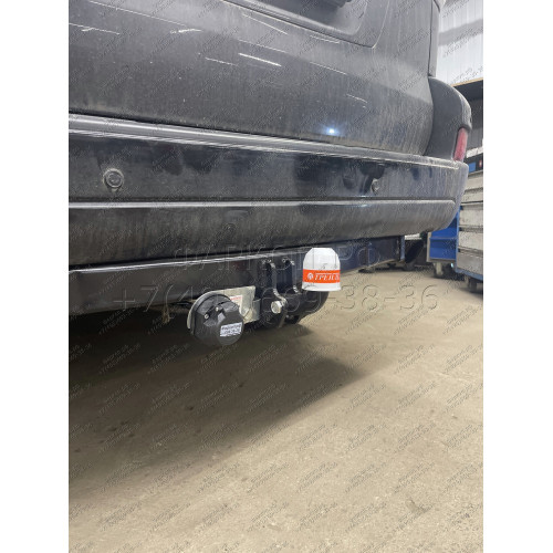 7810 Трейлер Фаркоп для Toyota Land Cruiser Prado 150 2009-2023 без снятия и подрезки бампера. Тип шара: A. Нагрузки: 1200/60 кг, масса фаркопа 16 кг (без электрики в комплекте)