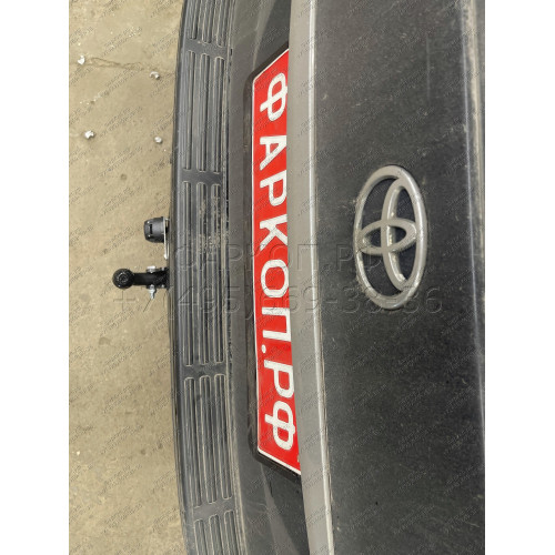 7810 Трейлер Фаркоп для Toyota Land Cruiser Prado 150 2009-2023 без снятия и подрезки бампера. Тип шара: A. Нагрузки: 1200/60 кг, масса фаркопа 16 кг (без электрики в комплекте)