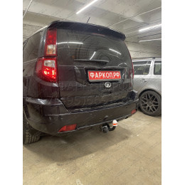 8120 Трейлер Фаркоп для Great Wall Hover H3 (CC 6460KM27) 2009-2013, Great Wall Hover H5 (CC 6461KM29) 2010-2016, Haval H5 2020-2021. Требуется подрезка бампера. Тип шара: A. Нагрузки: 1200/60 кг, 