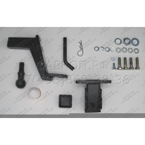 8123 Трейлер Фаркоп для Tank 300 2022-, Tank 400 2023-, Haval H9 2024-, Haval H5 2024- без снятия и подрезки бампера. Тип шара: E (легкосъемный шар под квадрат). Нагрузки: 1500/60 кг, масса фаркопа 7,1 кг (без электрики в комплекте)